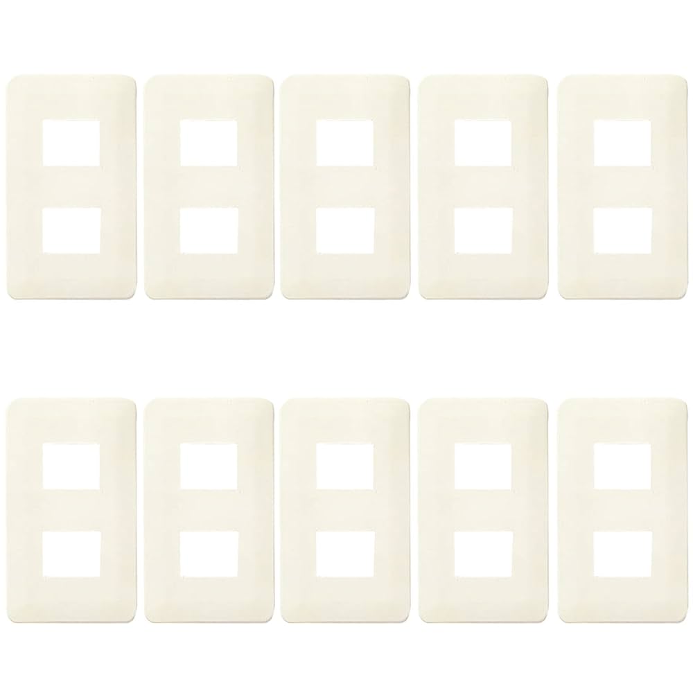 (未使用･未開封品)　パナソニック(Panasonic)?フルカラーモダンプレート2コ用・W/P WN6002WP  p1m72rm WN6002WP フルカラーモダン 標準プレート Panasonic